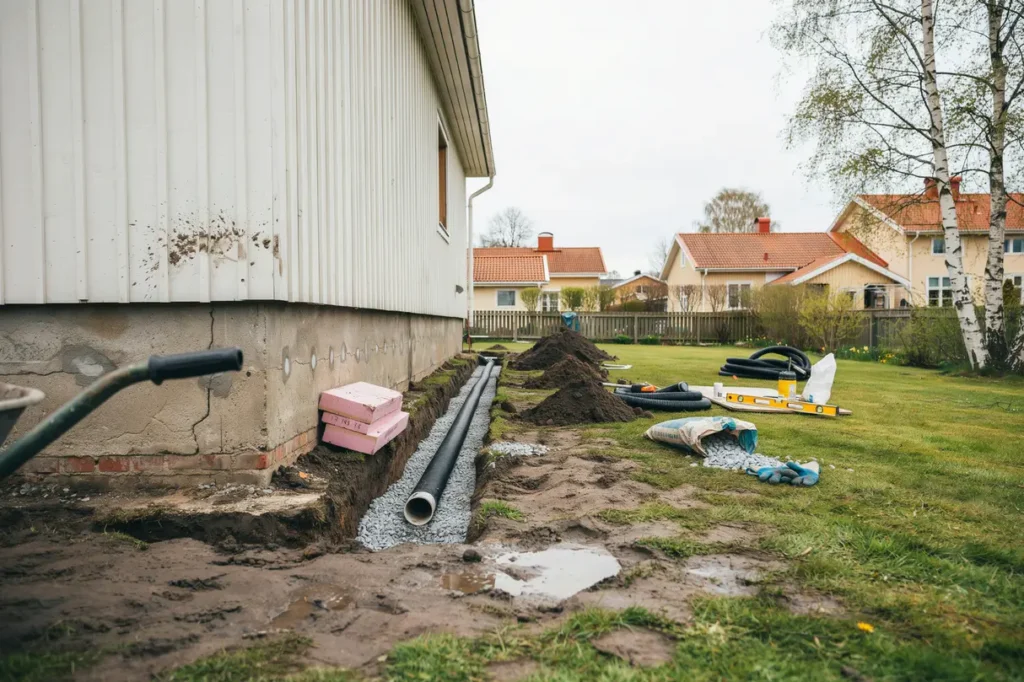 fukt i k llaren s lyckas du med k llarrenovering och dr nering av husgrunden