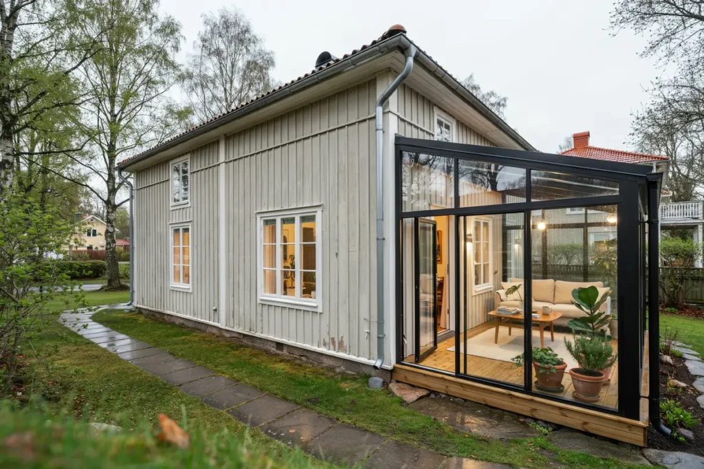 inglasad veranda eller uterum s v ljer du r tt l sning f r huset och vardagen