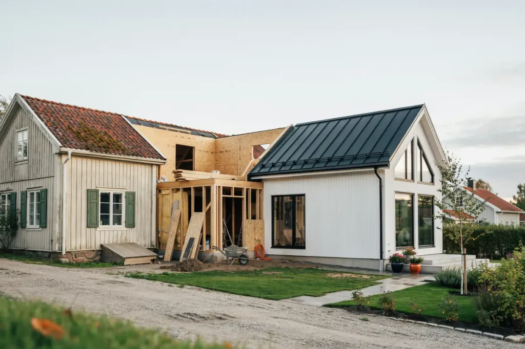 renovering ombyggnad eller tillbyggnad s v ljer du r tt l sning f r huset och familjens behov