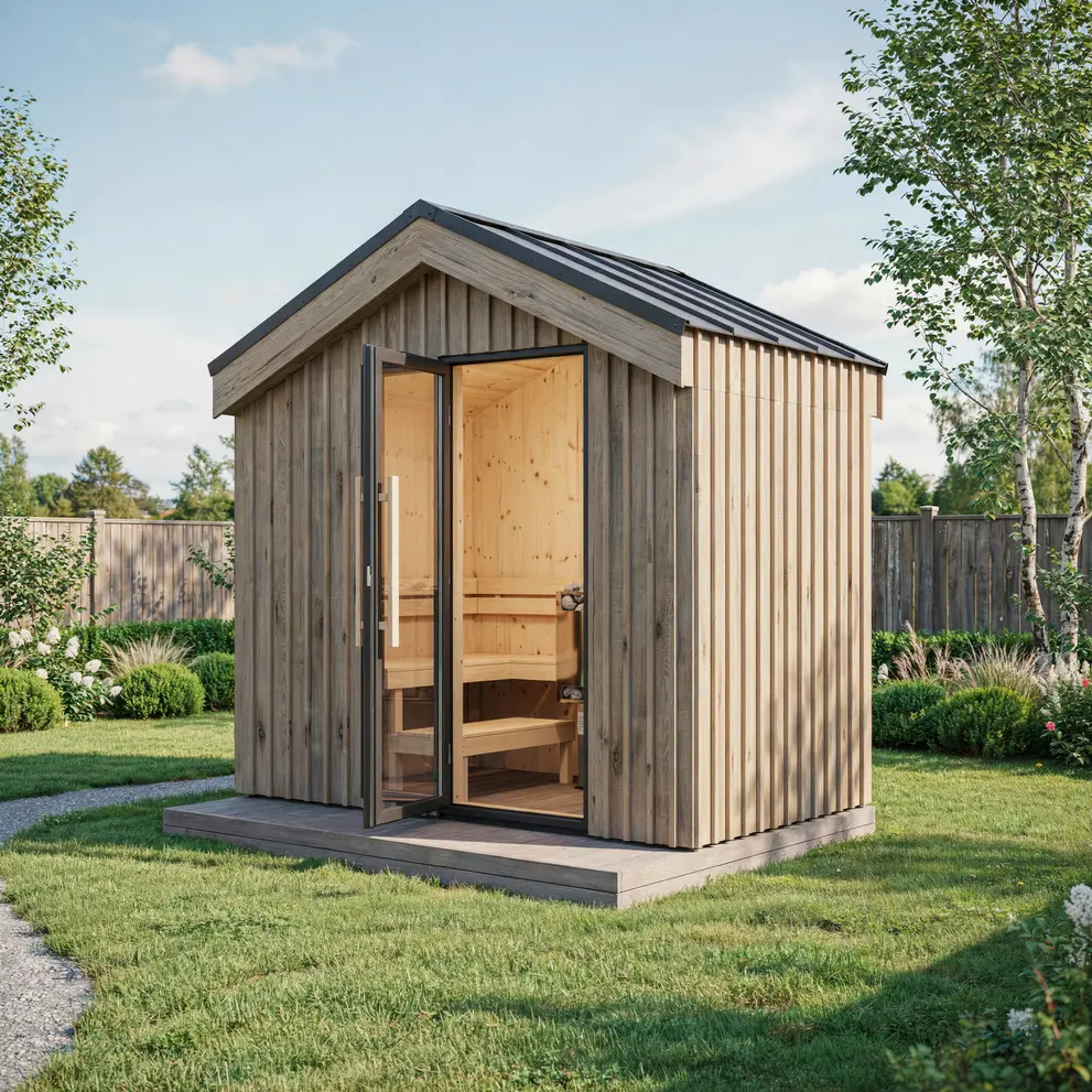 platsbygga losvirke sauna montera inglasad bastu bergshamra norrtalje roslagen stockholm